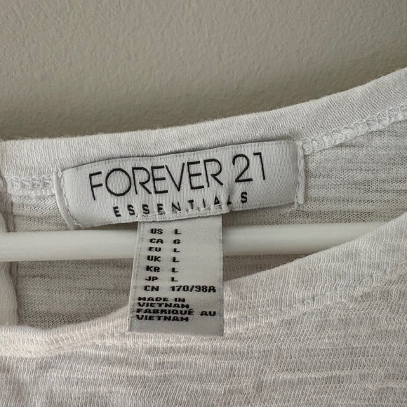 Forever 21 | striped long sleeve tee | size large - Picture 2 of 2
